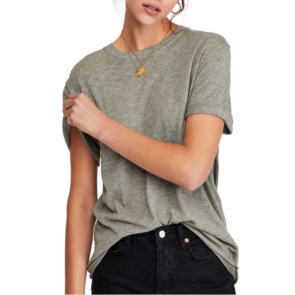 NWT We The Free Army Green Cassidy Tee - Picture 2 of 3